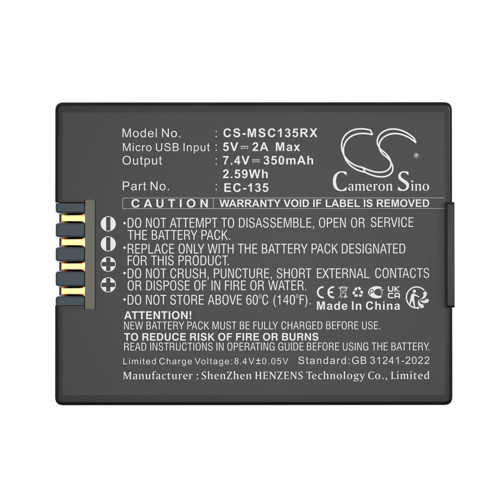 Batteri för drönare Modster CS-MSC135RX