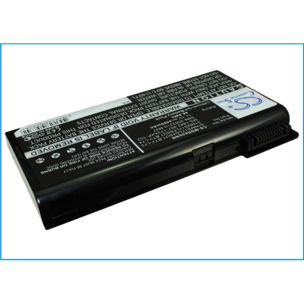 Notebook battery MSI CX500-016RU