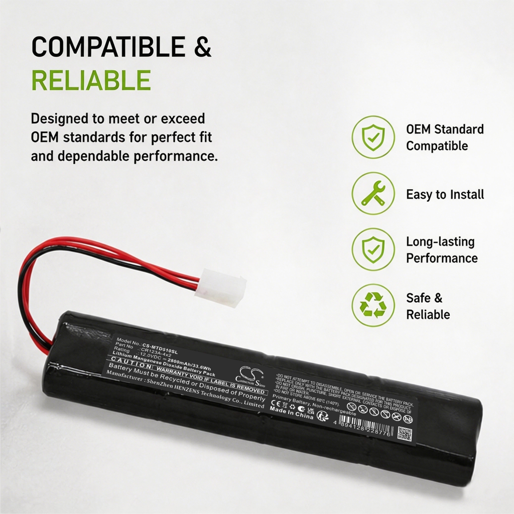 Batteri kompatibel med Meditech CS-MTD510SL