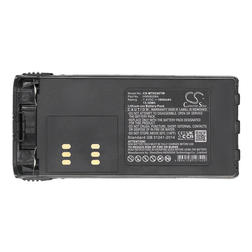 Batterier Ersätter HNN9013B