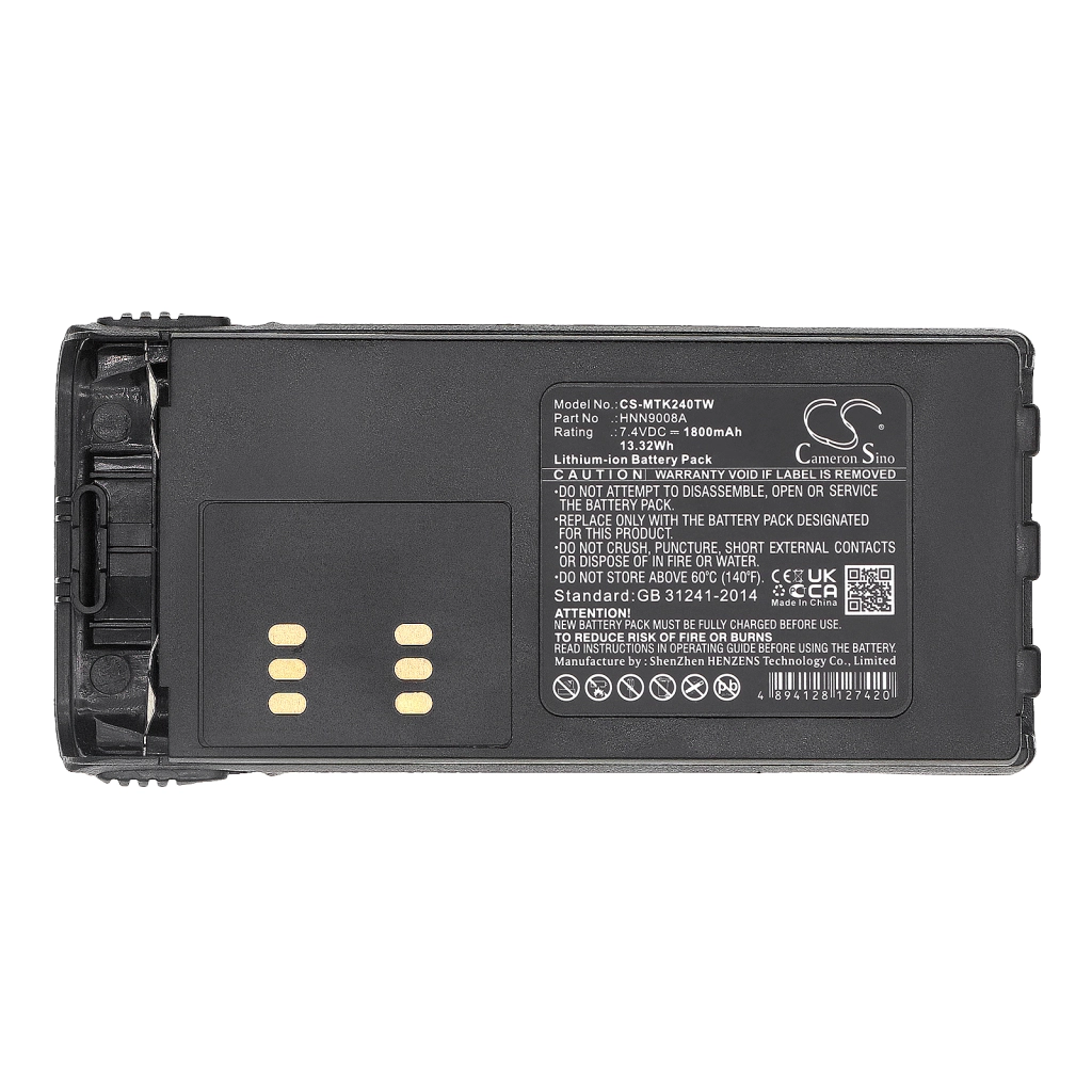 Batterier Ersätter HNN9008AR