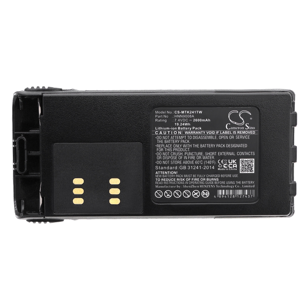 Batterier Ersätter HNN9013DR