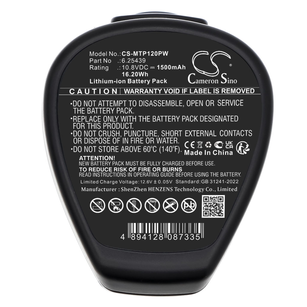 Industriella batterier Metabo CS-MTP120PW