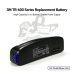 Batteri kompatibel med 3m CS-MTR600SL