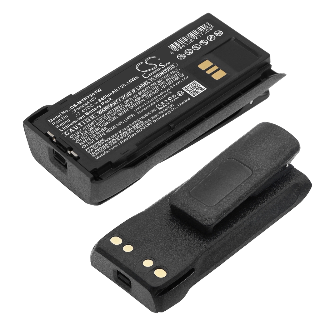 Batterier till radioapparater Motorola CS-MTR730TW