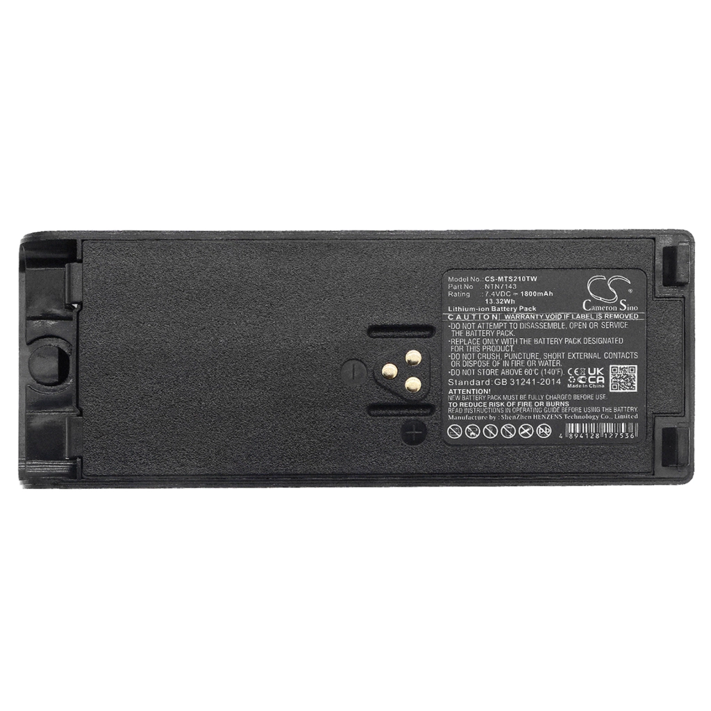 Batterier Ersätter NTN7144A
