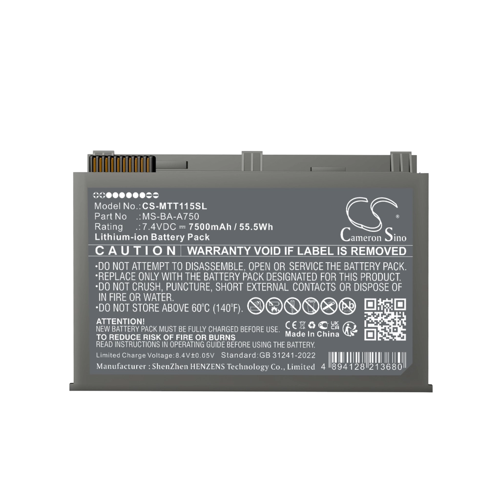 Batterier för verktyg Micsig CS-MTT115SL