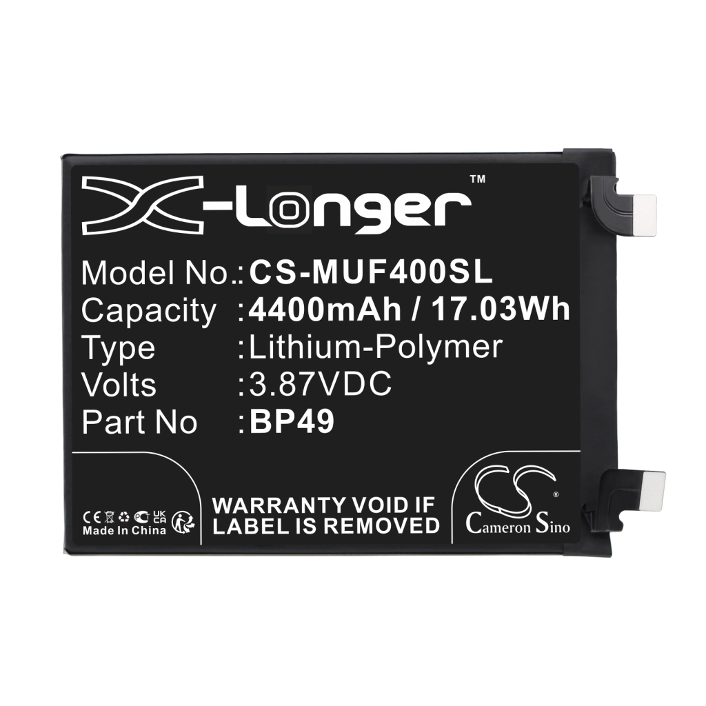 Batterier till mobiltelefoner Poco CS-MUF400SL
