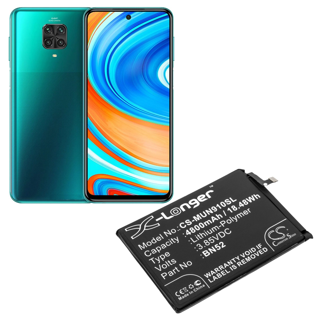 Batterier till mobiltelefoner Pocophone Poco M2 Pro