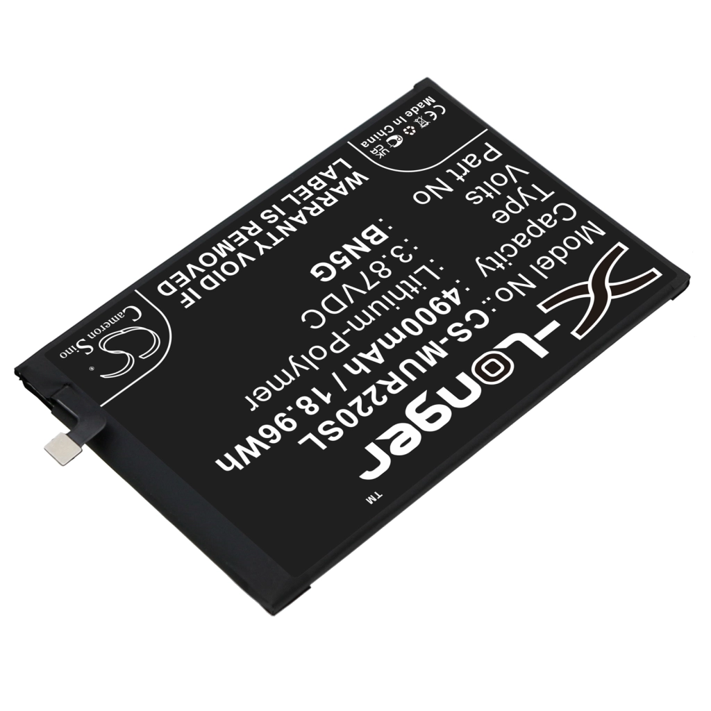 Compatible battery replacement for Redmi BN5G