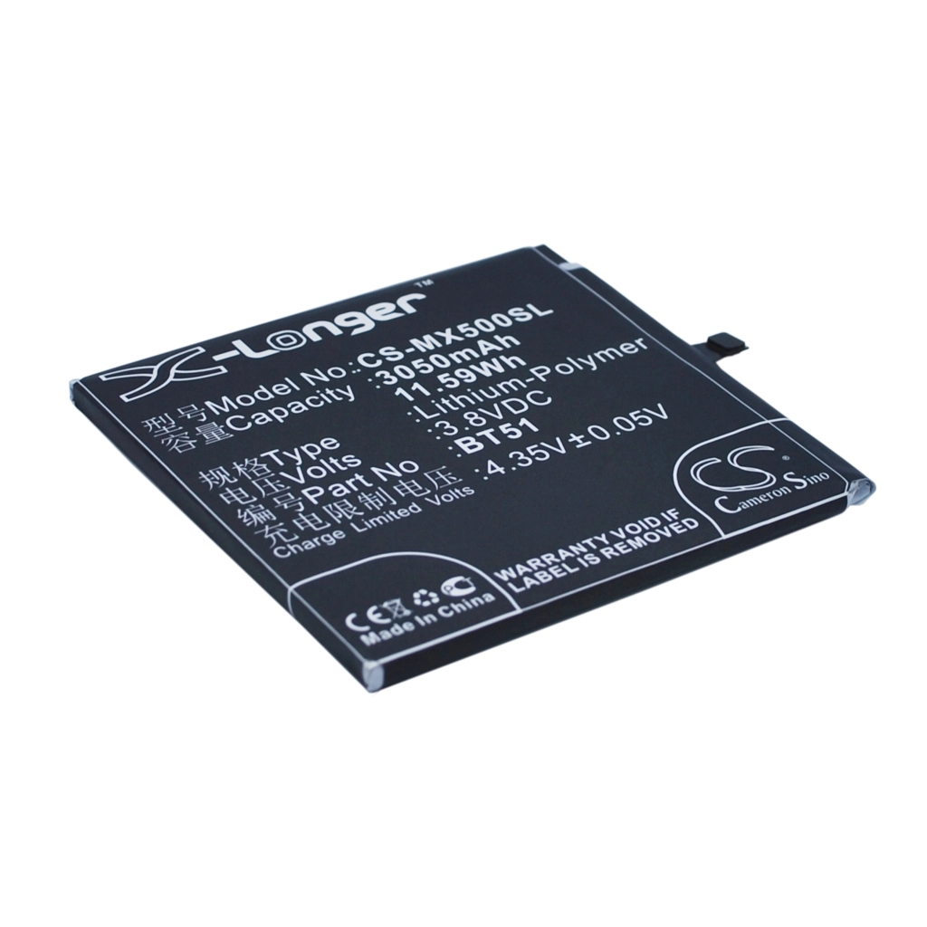 Batterier till mobiltelefoner MeiZu M575M