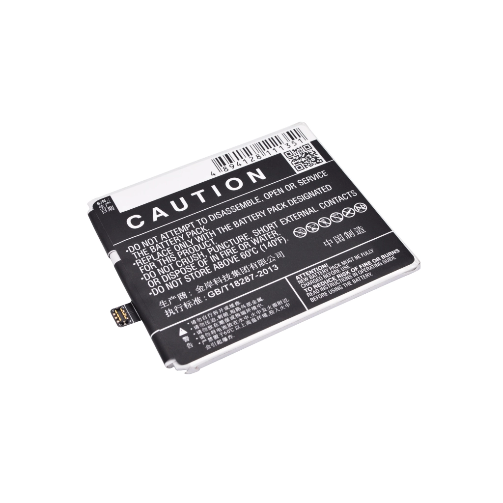 Batterier till mobiltelefoner MeiZu CS-MX570SL