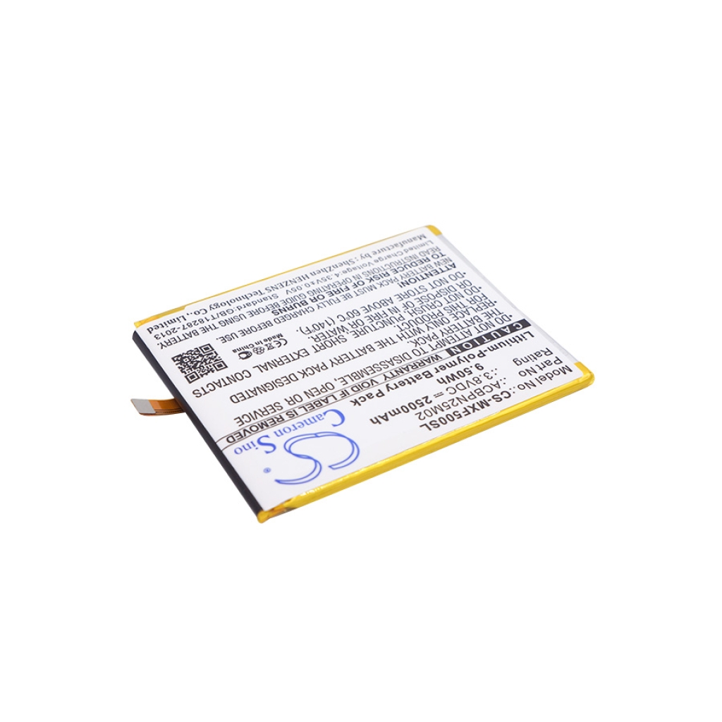 Batteri kompatibel med Micromax CS-MXF500SL