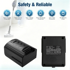 Kompatibel batteribyte för Moosoo 