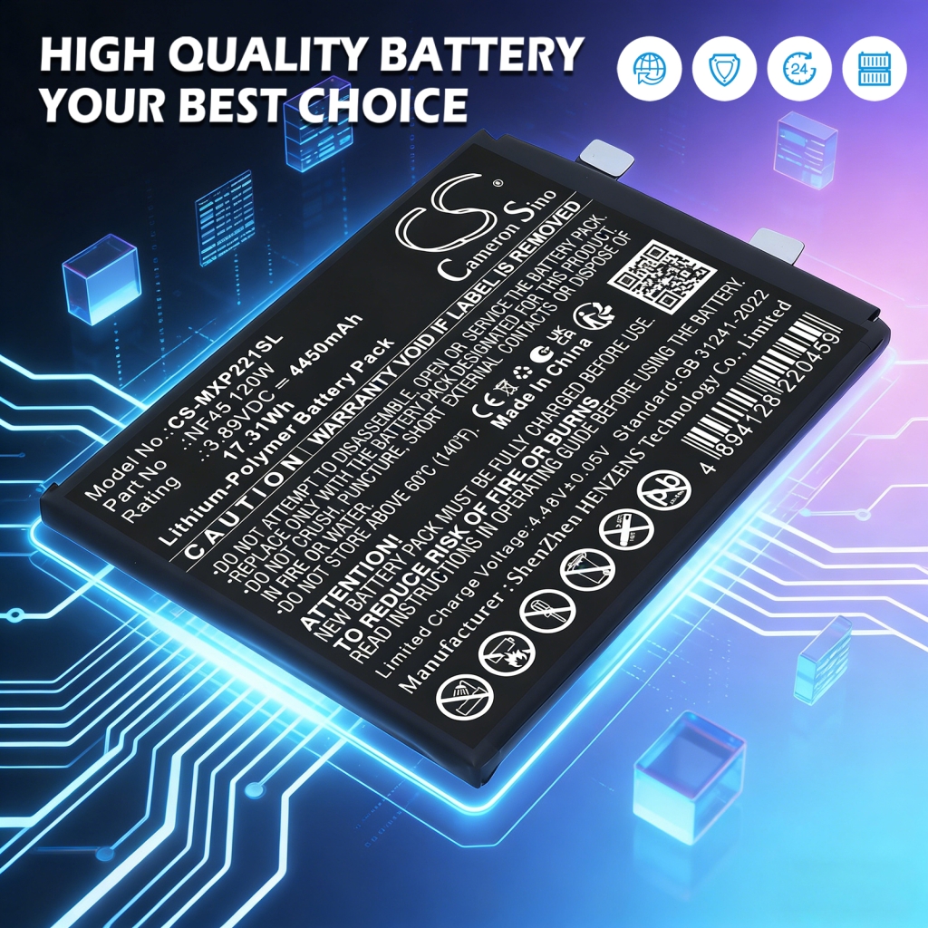 Batteri kompatibel med Motorola CS-MXP221SL