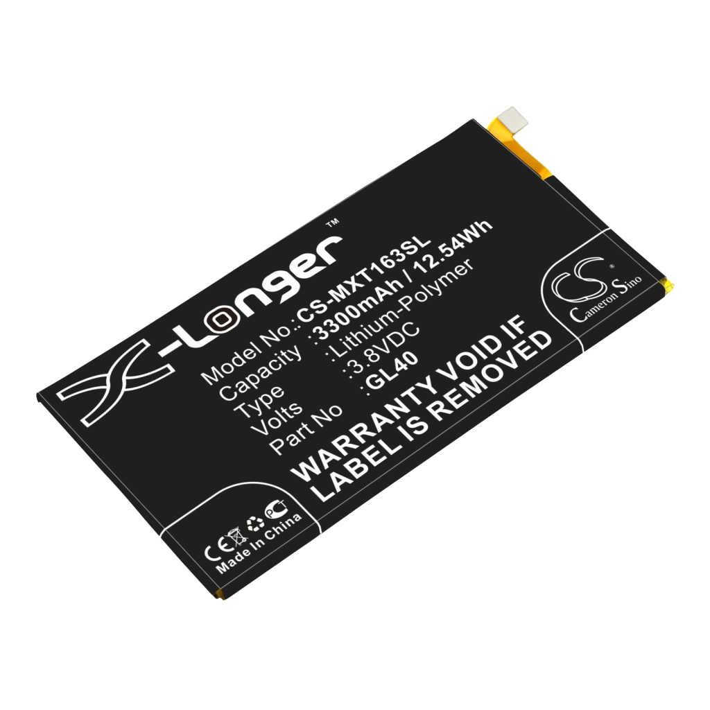 Batterier till mobiltelefoner Motorola CS-MXT163SL
