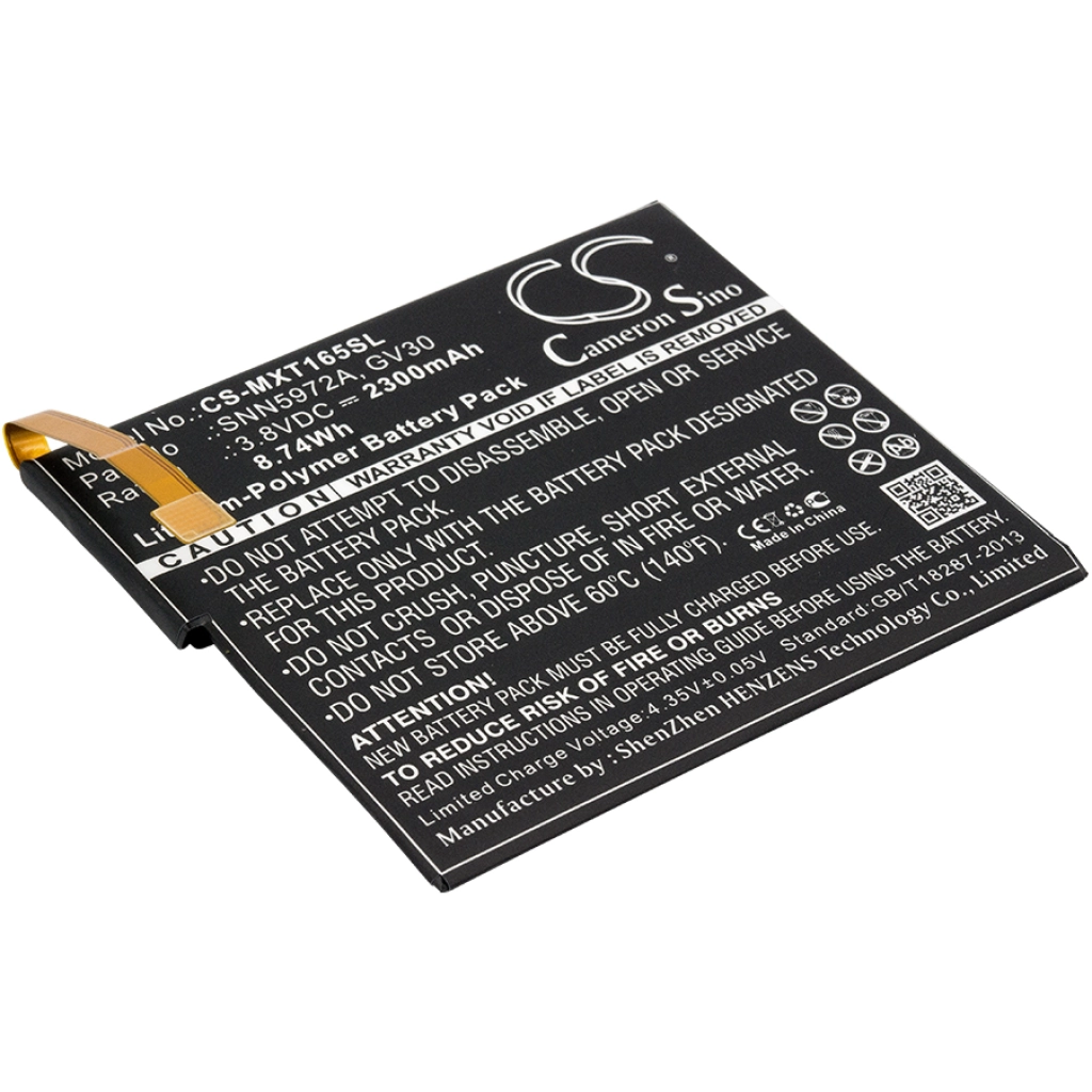 Batterier till mobiltelefoner Motorola CS-MXT165SL