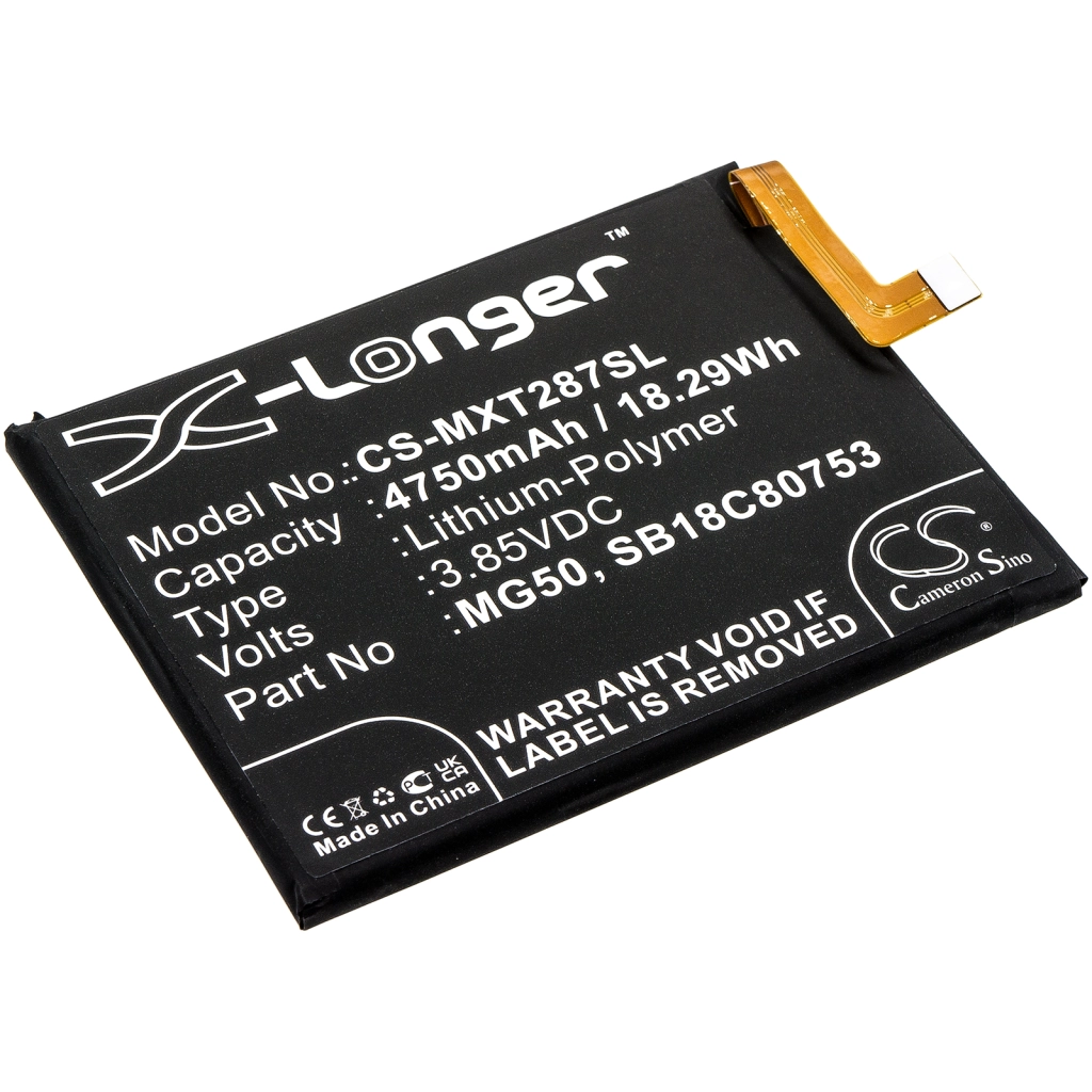 Batterier Ersätter MG50
