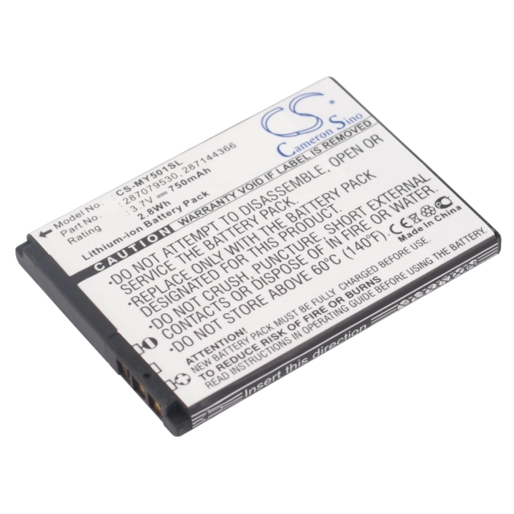 Batterier till mobiltelefoner Sagem MY200X