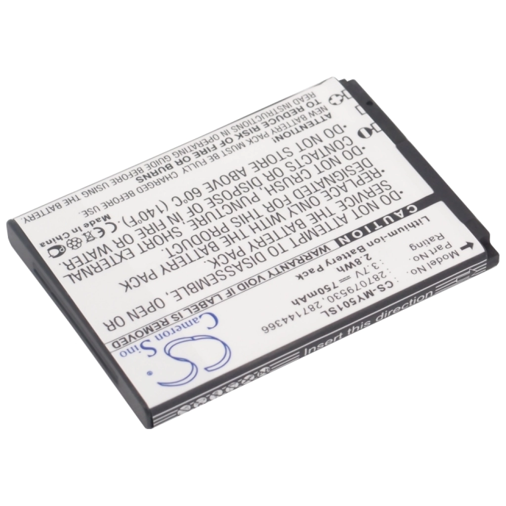 Batterier till mobiltelefoner Sagem MY200X