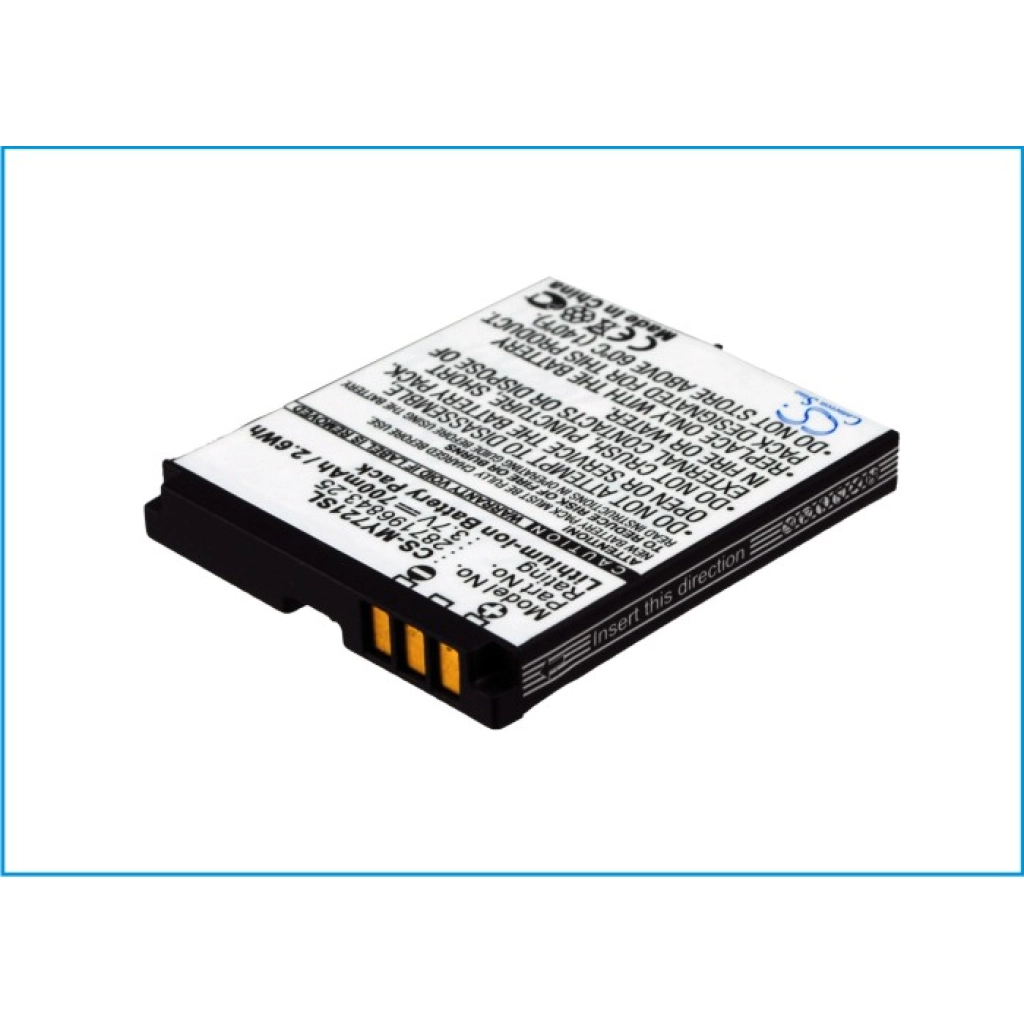 Batterier till mobiltelefoner Sagem my721z