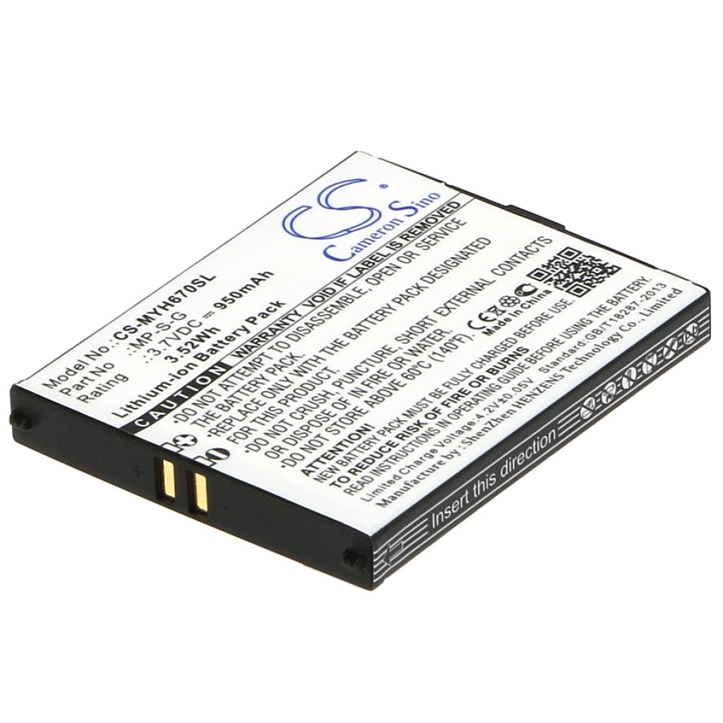 Battery Replaces MP-S-G