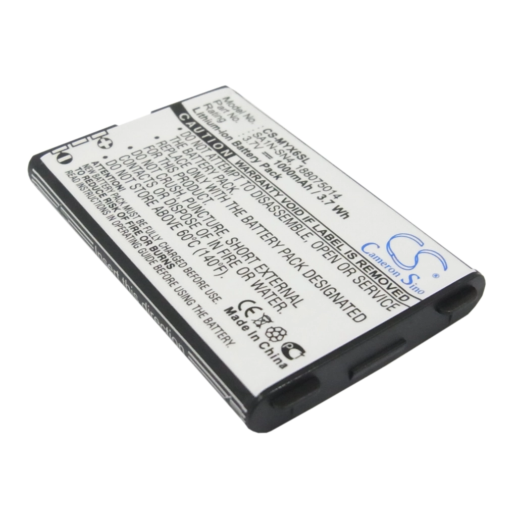 Batterier till mobiltelefoner Sagem MYV65