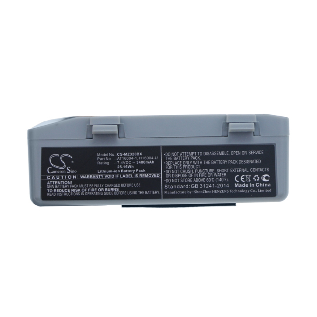 Batterier för skanner Zebra QL320 Plus