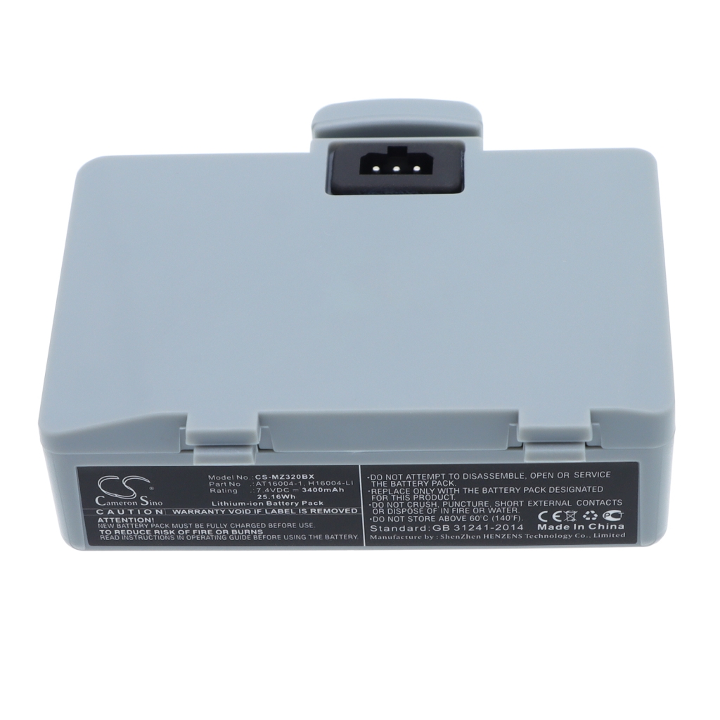 Batteri kompatibel med Zebra CS-MZ320BX