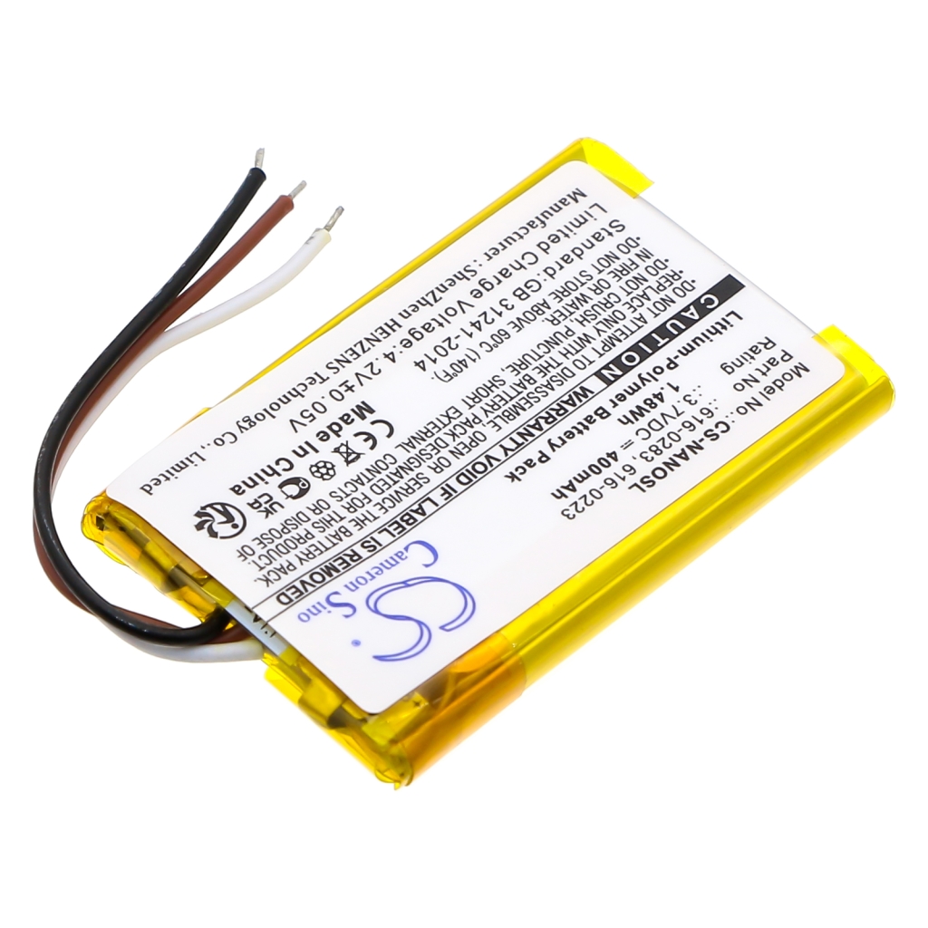 Batterier till MP3-spelare Apple CS-NANOSL