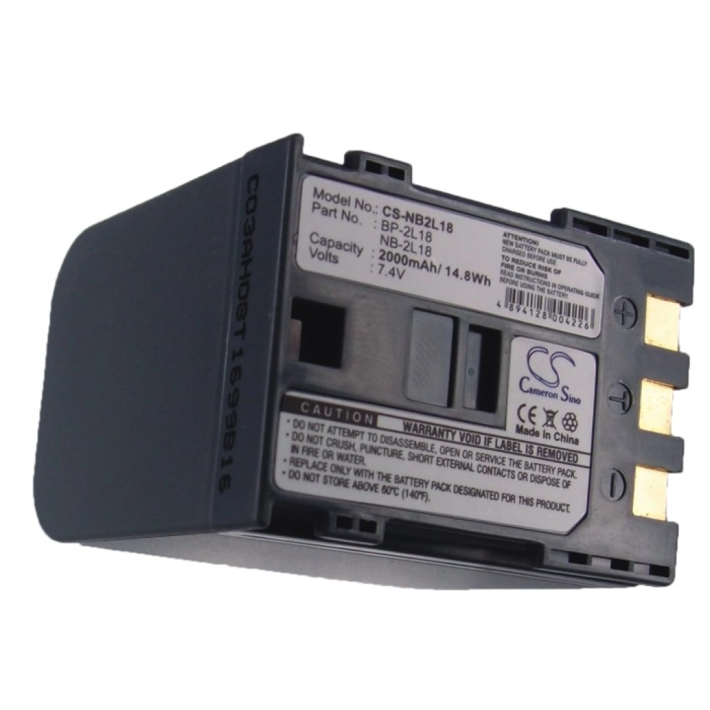 Kamerabatterier Canon MV6i