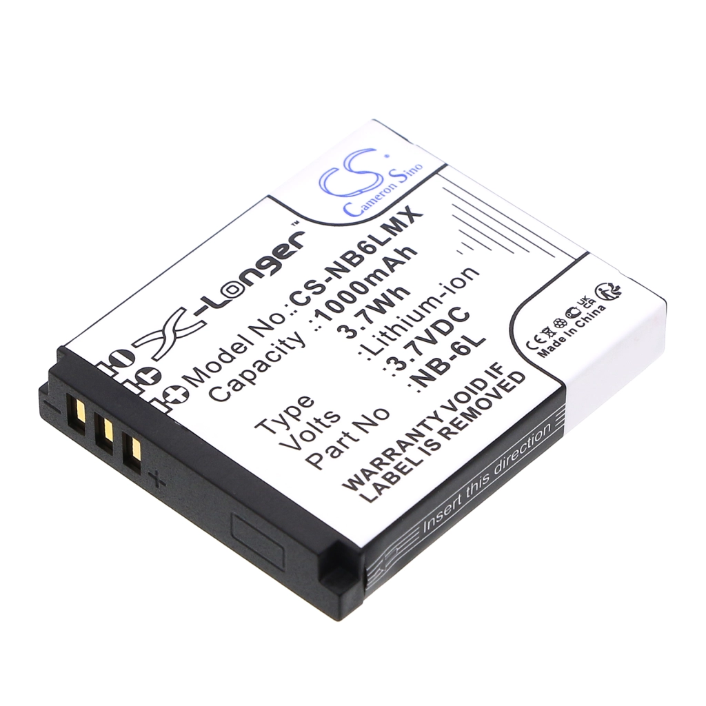 Kamerabatterier Canon CS-NB6LMX