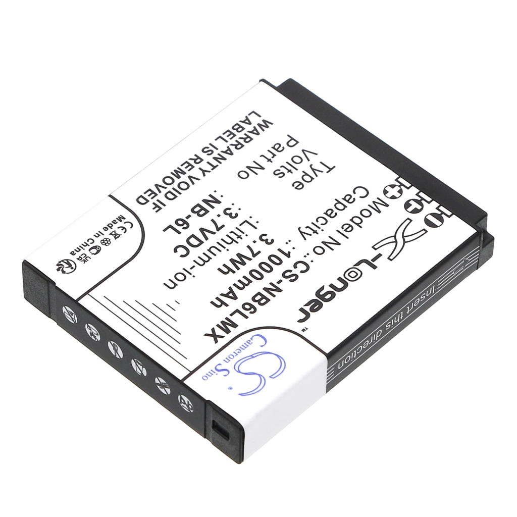 Kamerabatterier Canon CS-NB6LMX
