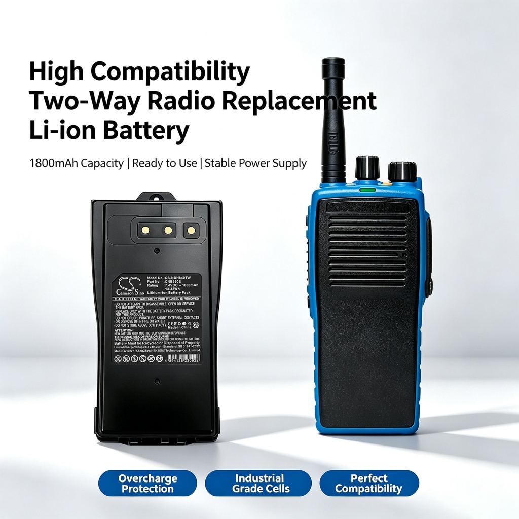 Batterier kompatibel med Entel DT8 DT8 CS-NDH840TW