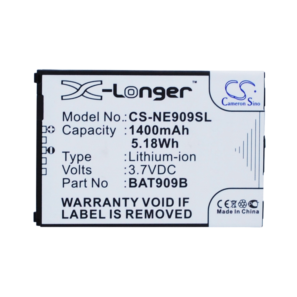 Batteri kompatibel med NEC CS-NE909SL