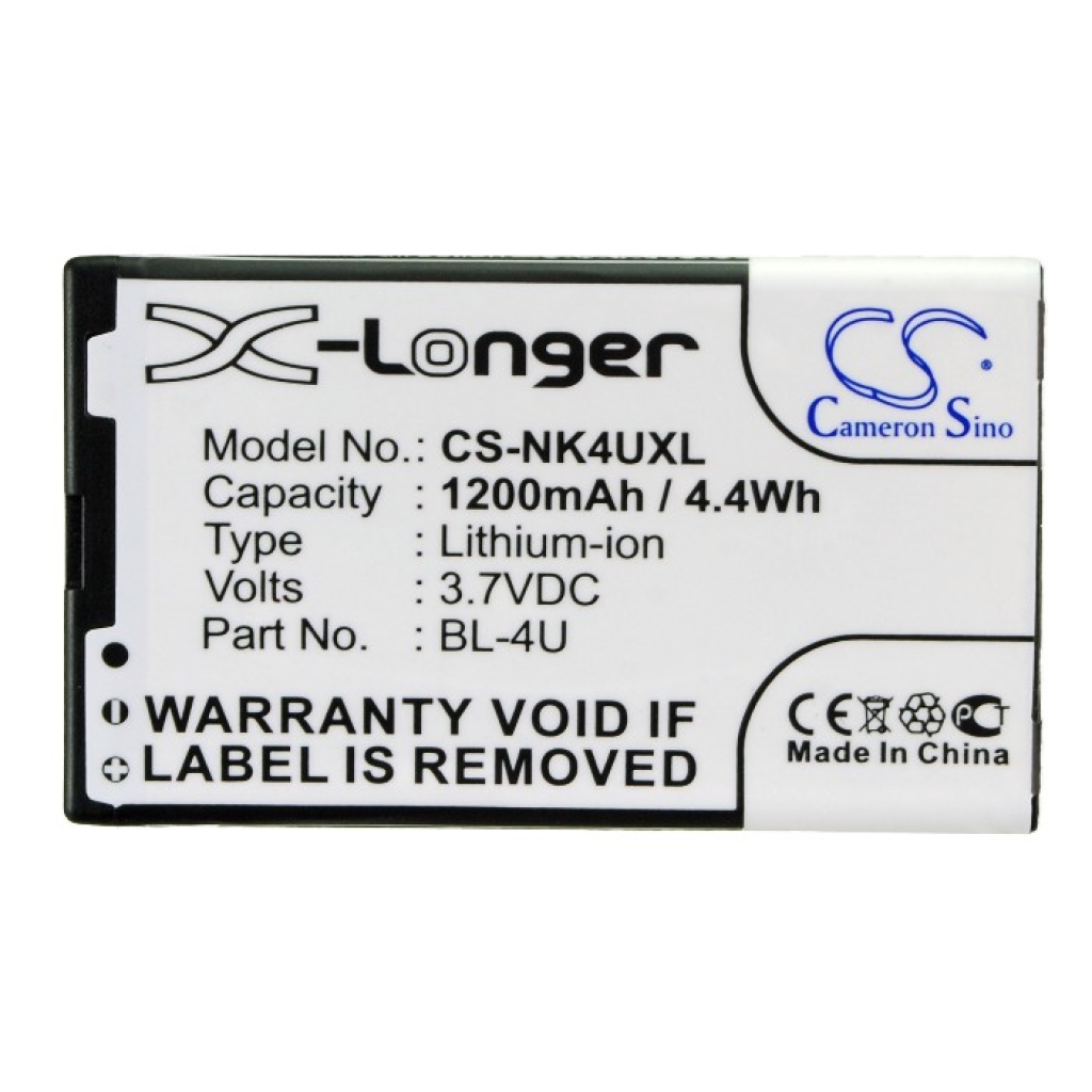 Battery Replaces BL-4UV