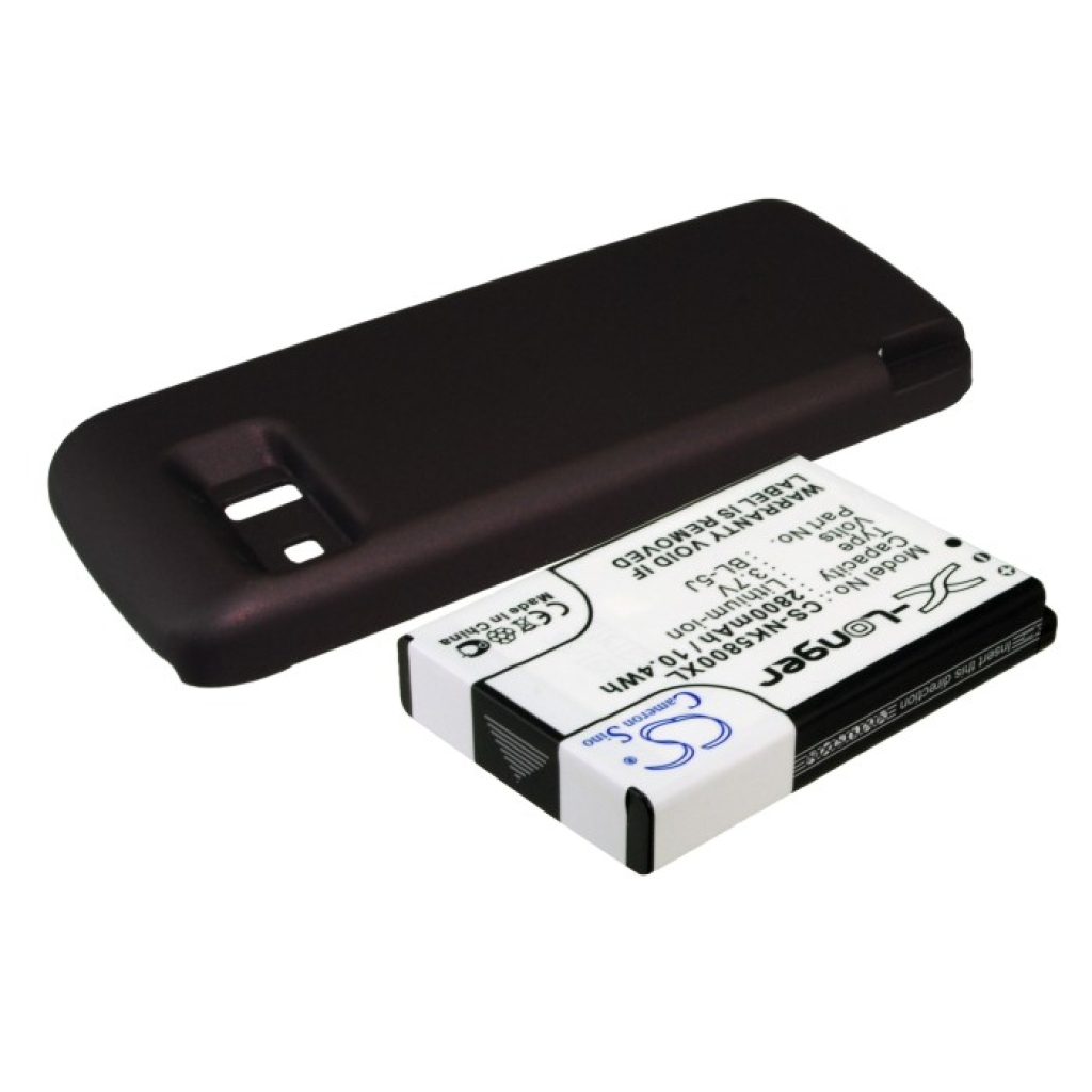 Batteri kompatibel med Nokia CS-NK5800XL