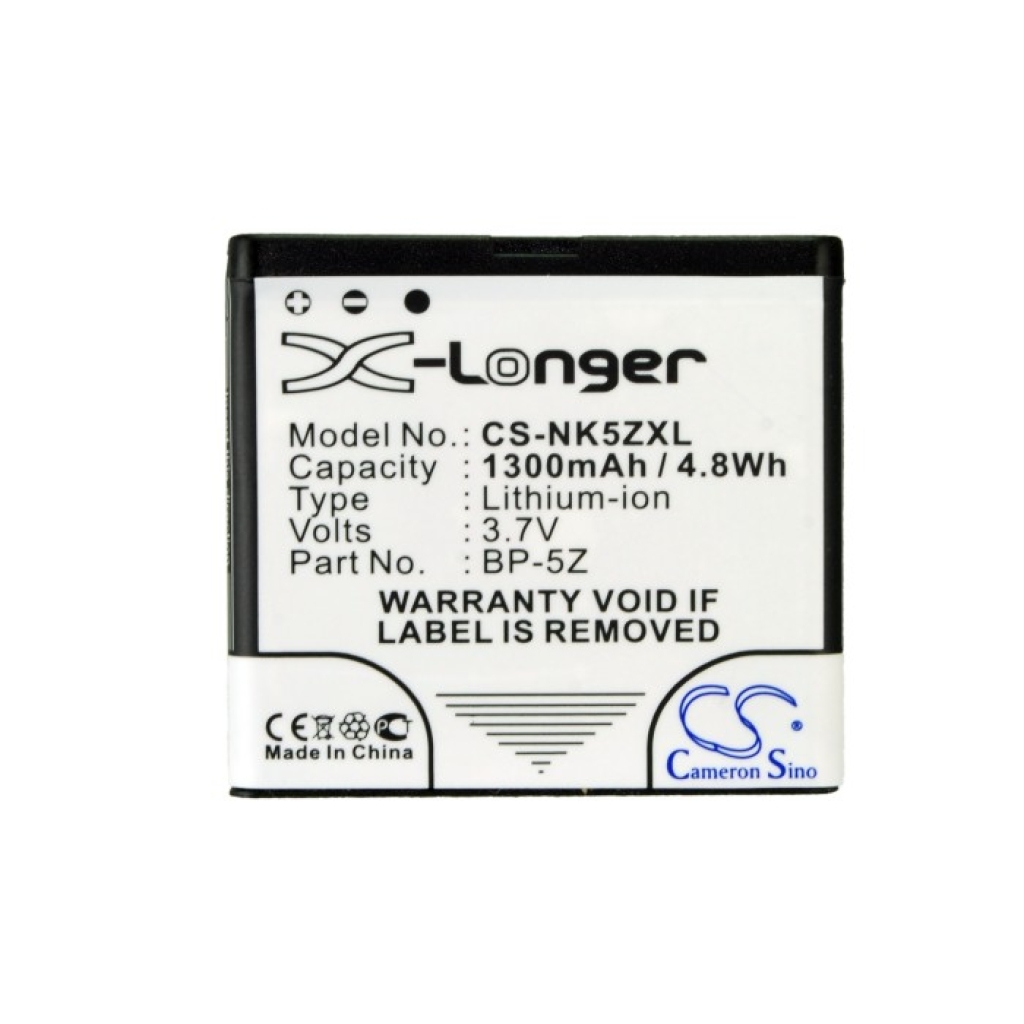 Batteri kompatibel med Nokia CS-NK5ZXL
