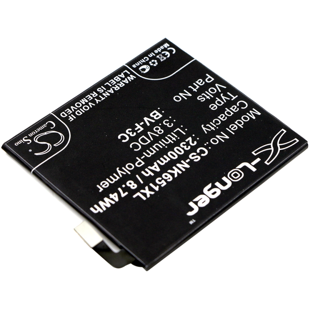 Batteri kompatibel med Nokia Microsoft CS-NK651XL
