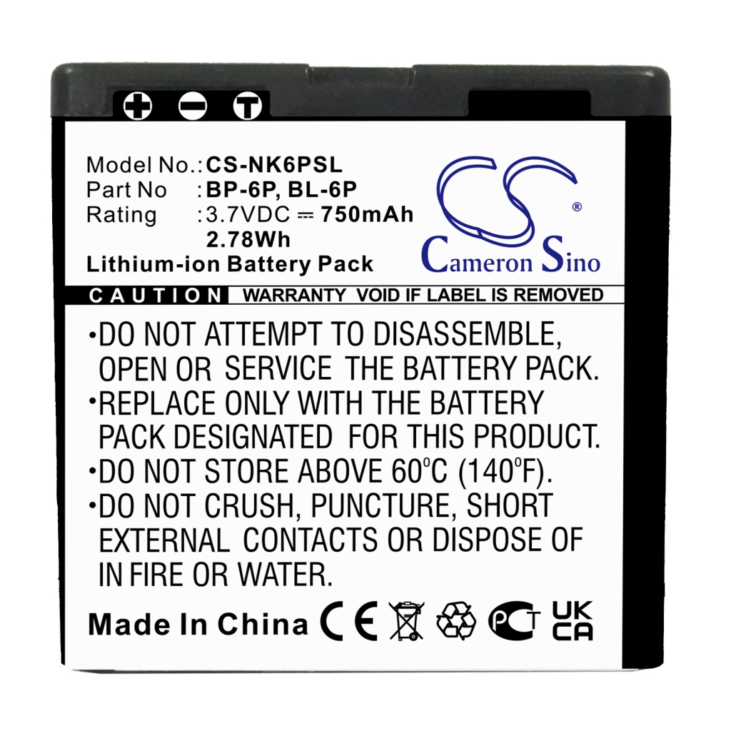 Mobile Phone Battery Seecode CS-NK6PSL