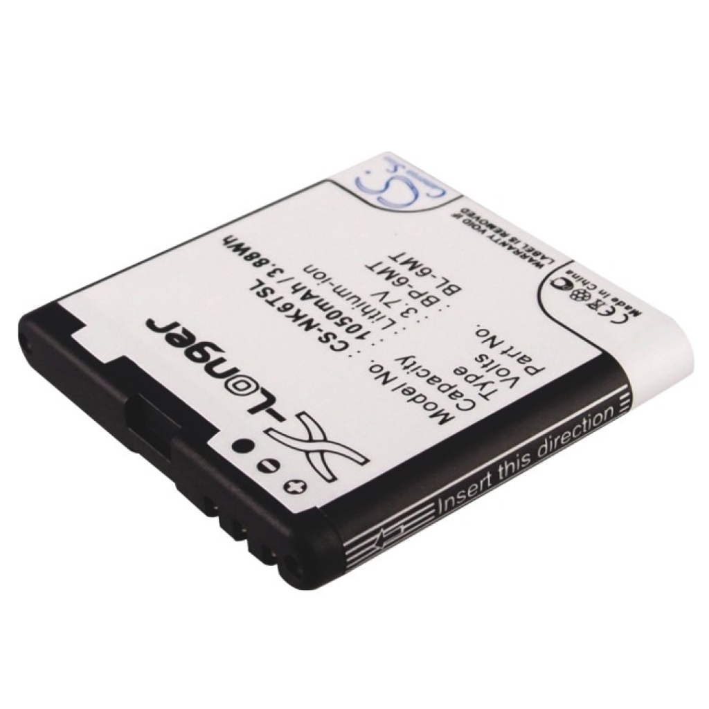 Batteri kompatibel med Nokia Brondi CS-NK6TSL