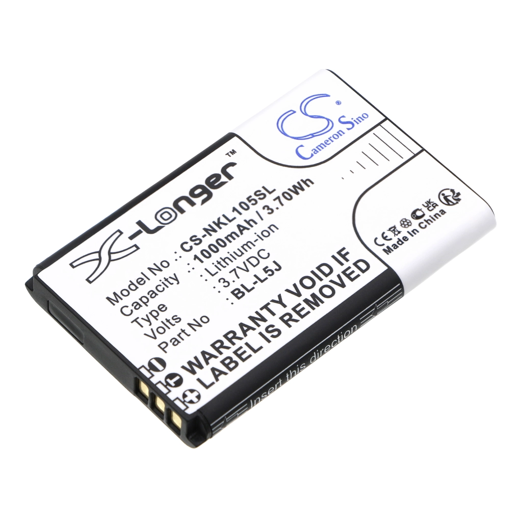 Batterier till mobiltelefoner Nokia 105 2023