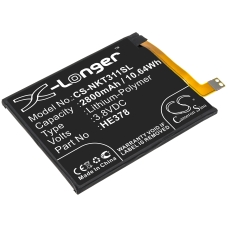 Kompatibel batteribyte för Nokia HE378