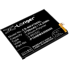 Kompatibel batteribyte för Nokia P104BMA006000
