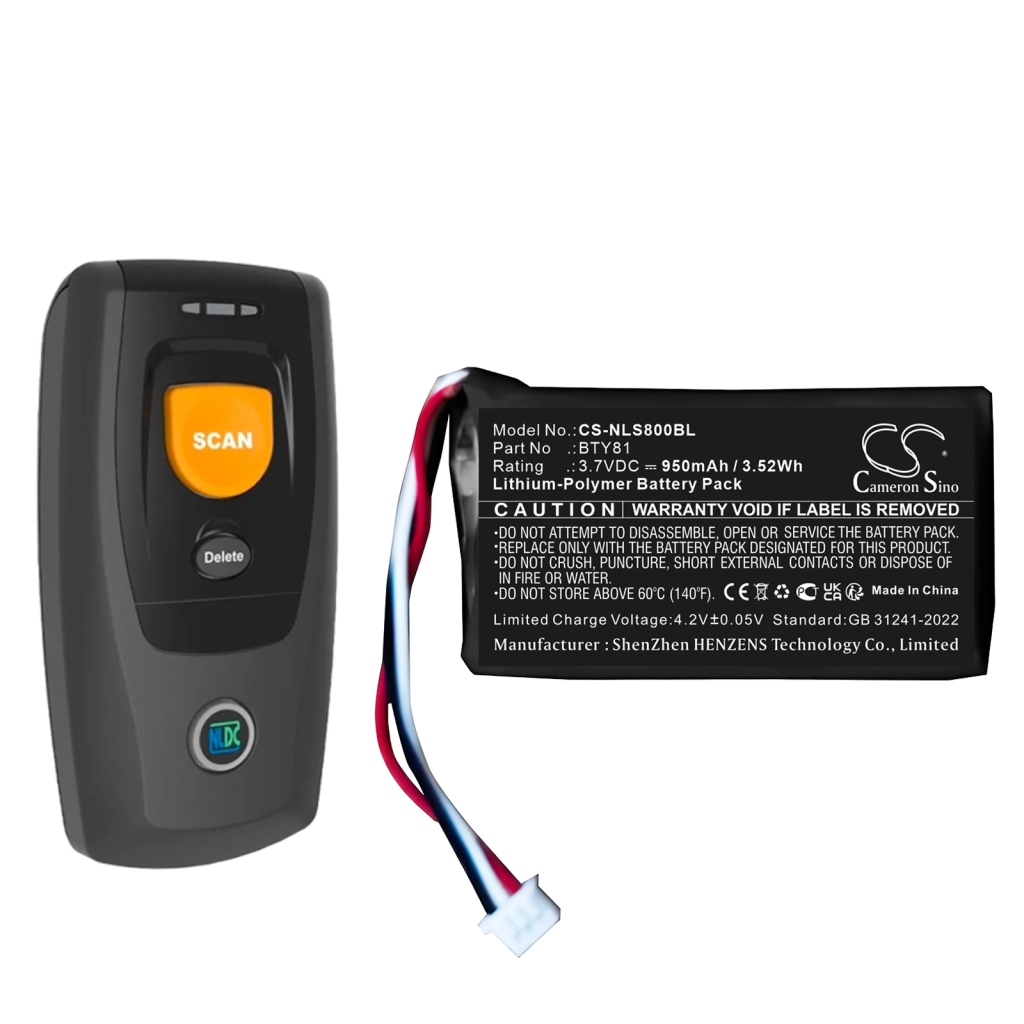 BarCode, Scanner Battery Newland CS-NLS800BL