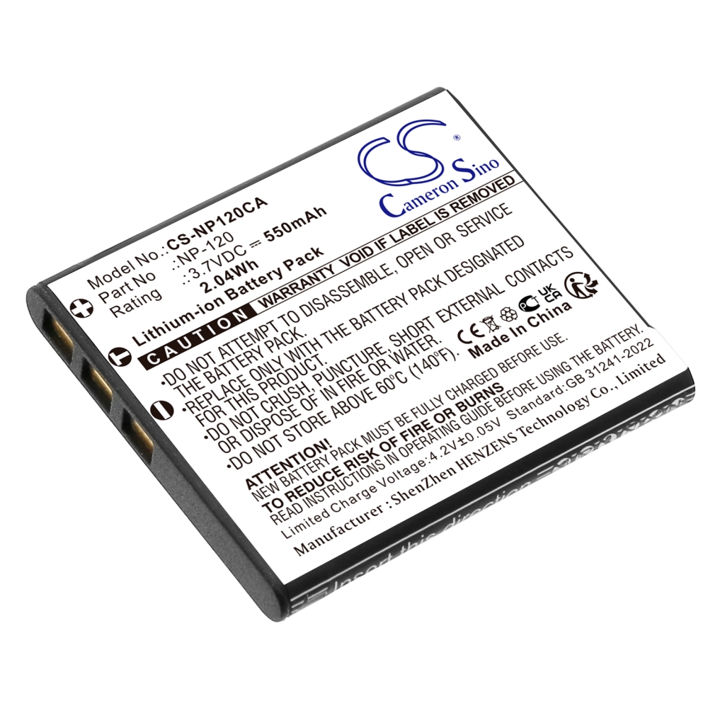 Camera Battery Toshiba CS-NP120CA