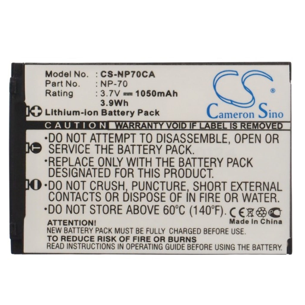 Battery compatible with Camera Battery