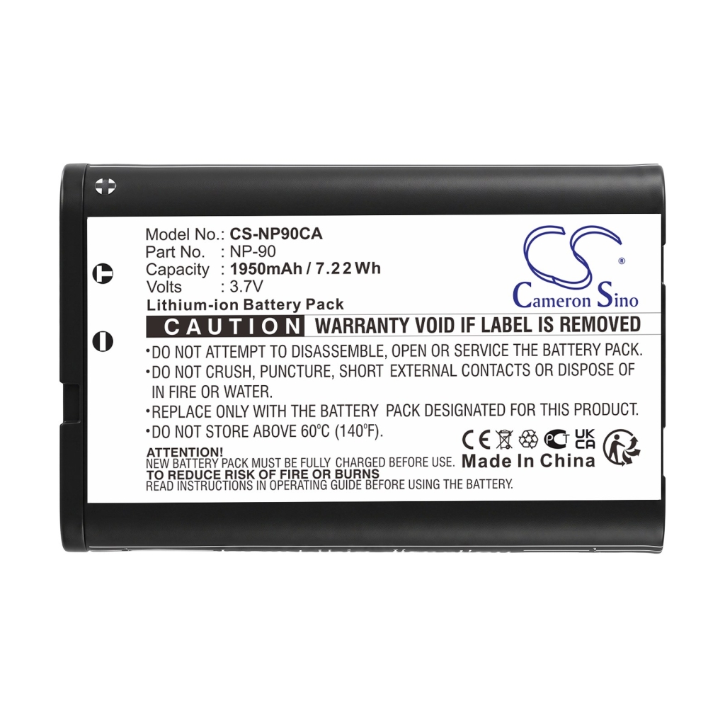 Batteri kompatibel med Casio CS-NP90CA