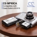 Batteri kompatibel med Casio CS-NP90CA