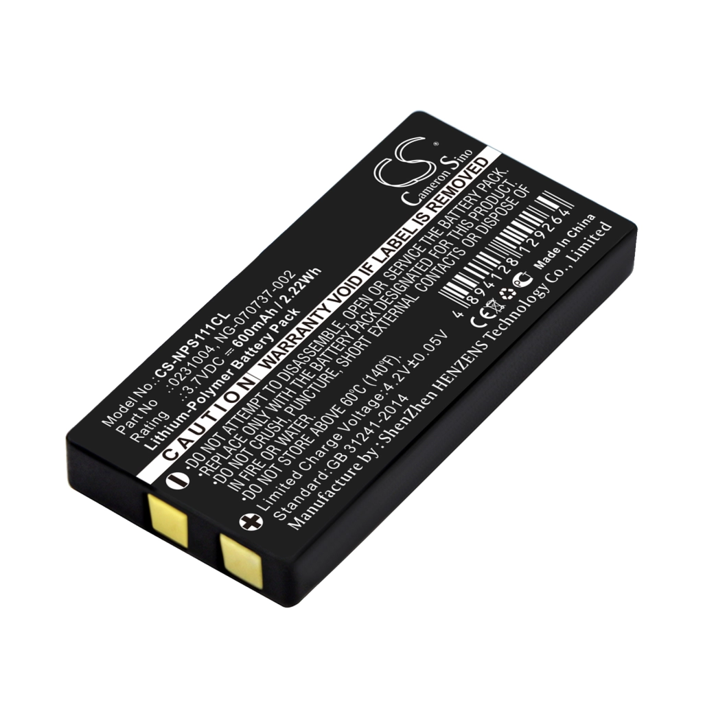NEC Batterier till trådlösa telefoner CS-NPS111CL